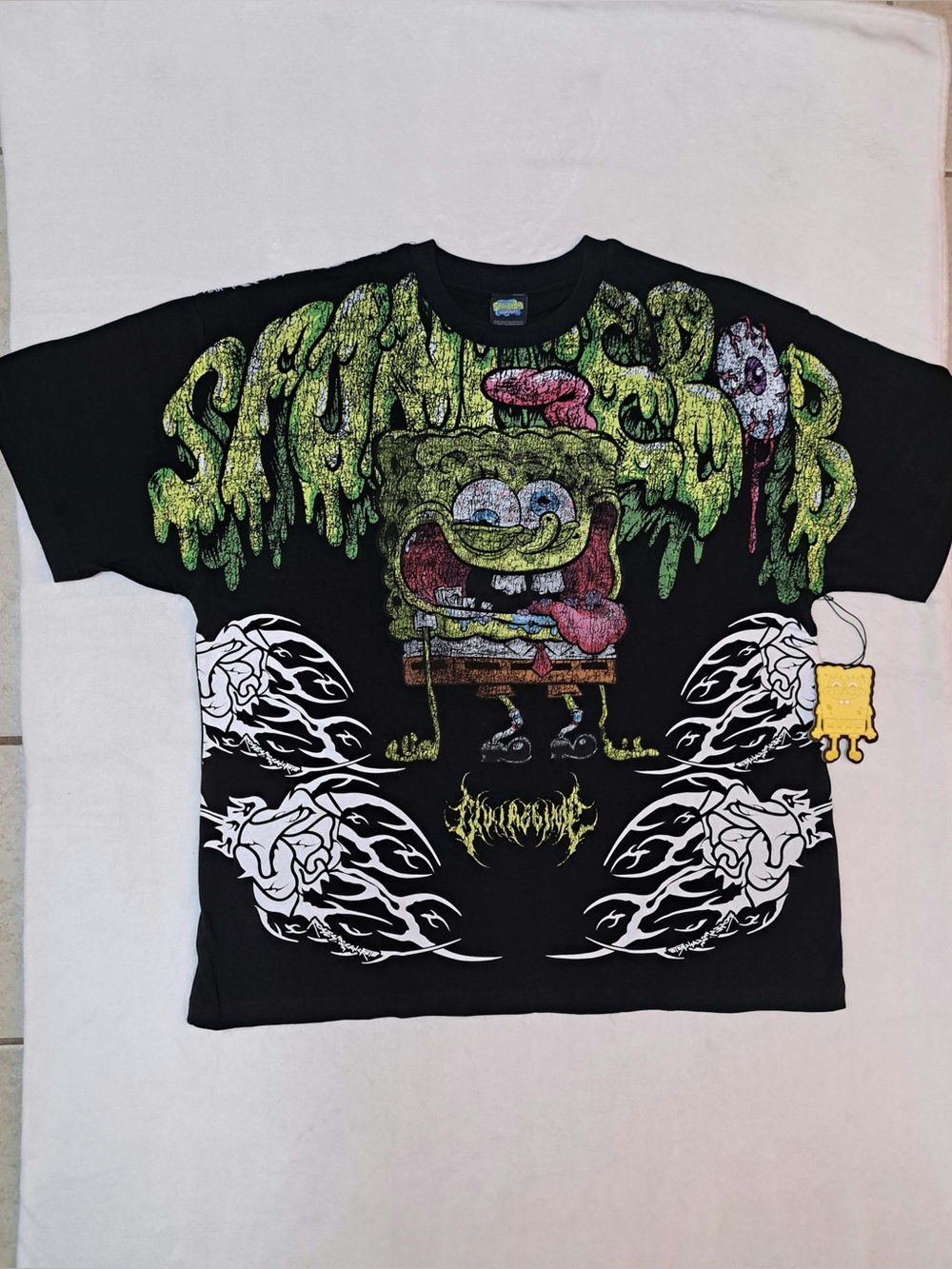 Civil Regime x SpongeBob "Ugly And Proud" Classic Oversized Premium T-Shirt - 2X